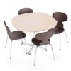 Fritz Hansen Table Series Pedestal Base (4stars base, Supercircular) - Image 2